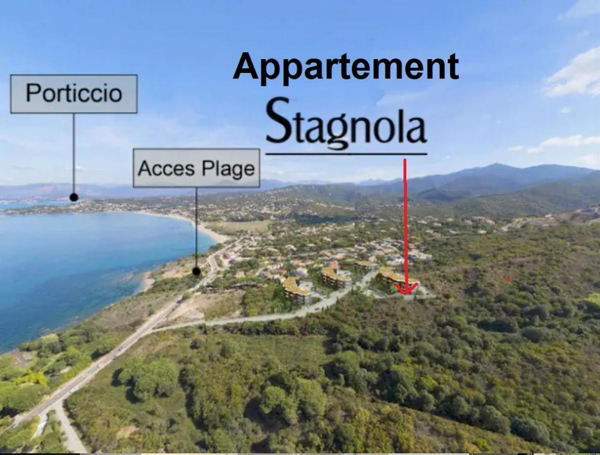 Les Rivages De Stagnola Appartement T3 Vue Mer Et Montagne Plage 200M Climatise Pietrosella Dış mekan fotoğraf