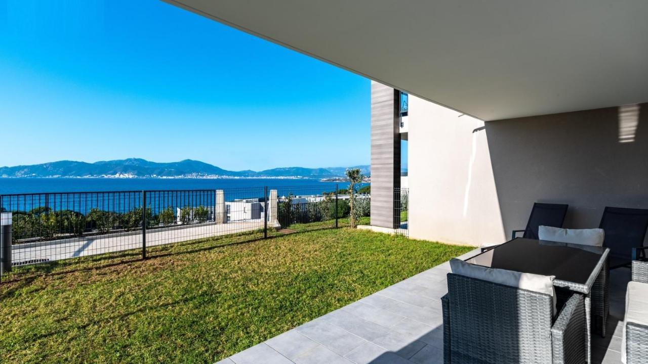 Les Rivages De Stagnola Appartement T3 Vue Mer Et Montagne Plage 200M Climatise Pietrosella Dış mekan fotoğraf